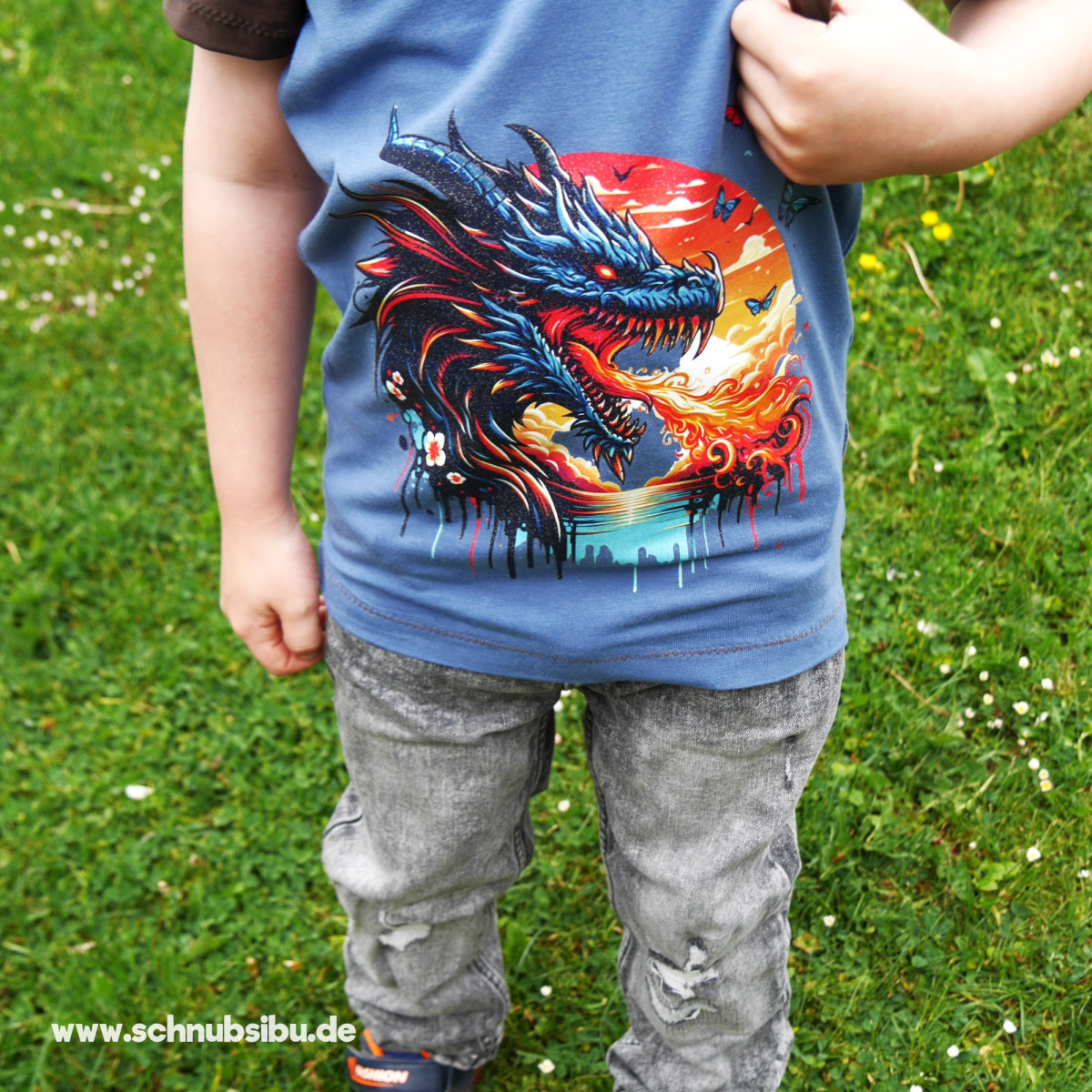 Bügelbild Mystischer Drache